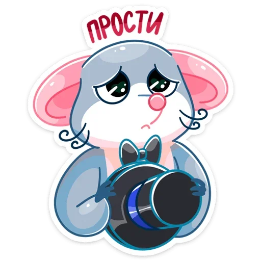 😰 Стикер «Бри и Блю» для Telegram