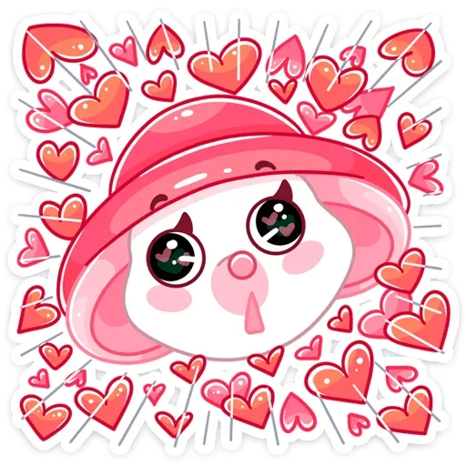 💕 Стикер «Бри и Блю» для Telegram