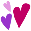 💕 Эмодзи «Яркая жизнь - весёлый разноцветный шрифт» для Telegram