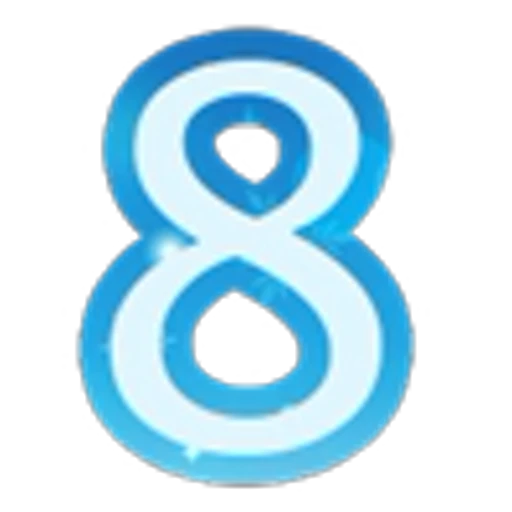 8️⃣ Эмодзи «Bright Sky Font» для Telegram