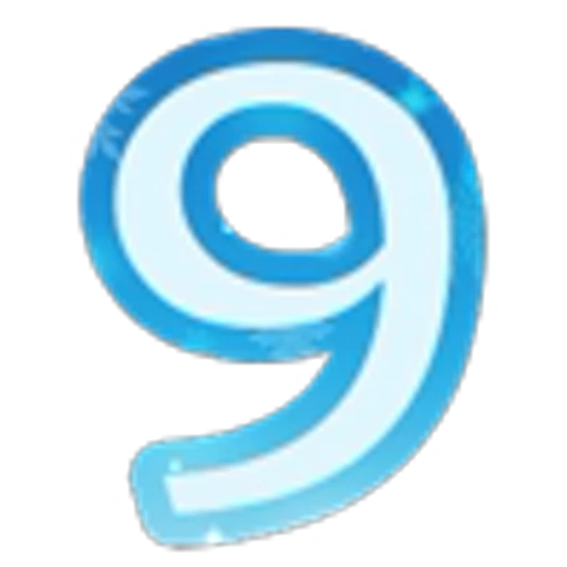9️⃣ Эмодзи «Bright Sky Font» для Telegram