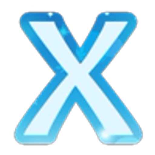 🔡 Эмодзи «Bright Sky Font» для Telegram