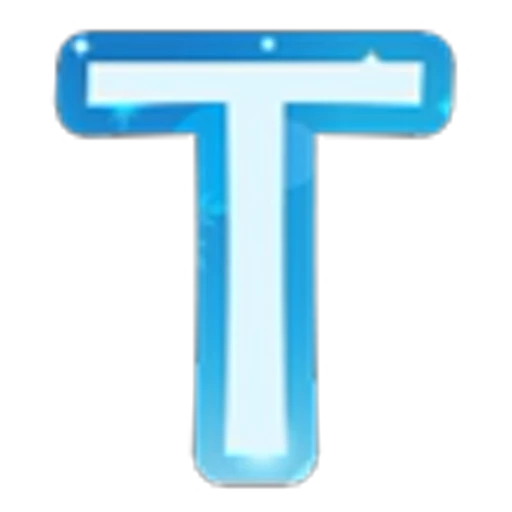 🔠 Эмодзи «Bright Sky Font» для Telegram