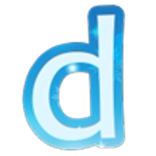 🔡 Эмодзи «Bright Sky Font» для Telegram