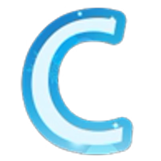 🔡 Эмодзи «Bright Sky Font» для Telegram
