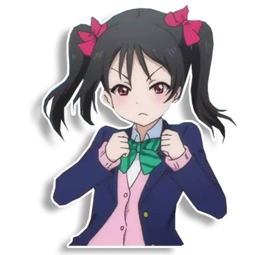 😈 Стикер «Nico love live» для Telegram