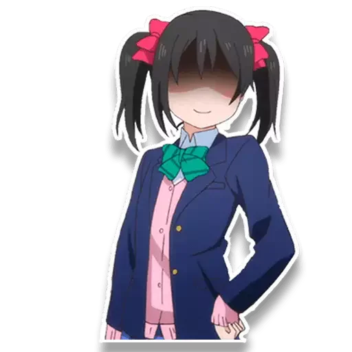 😡 Стикер «Nico love live» для Telegram