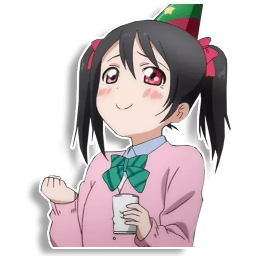 😏 Стикер «Nico love live» для Telegram