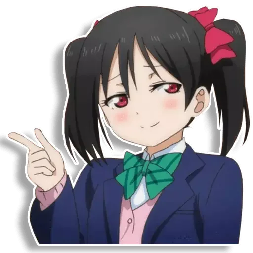 🙂 Стикер «Nico love live» для Telegram