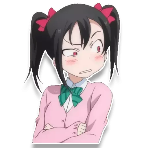 👿 Стикер «Nico love live» для Telegram
