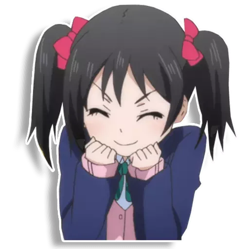 😊 Стикер «Nico love live» для Telegram