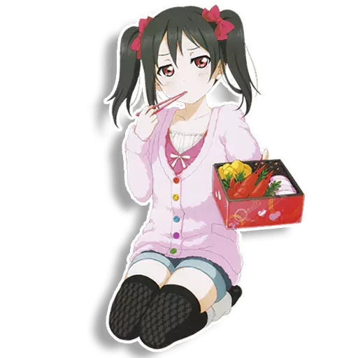 👋 Стикер «Nico love live» для Telegram
