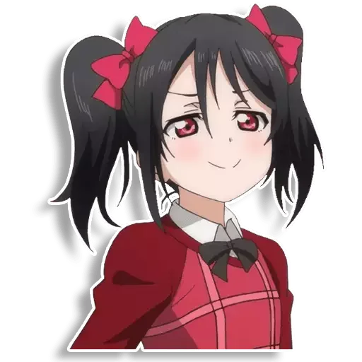 😏 Стикер «Nico love live» для Telegram