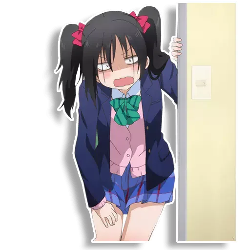 😨 Стикер «Nico love live» для Telegram