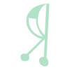 Стикер 33 pastel letters
