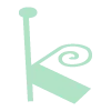 Стикер 44 pastel letters