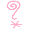 Стикер 61 pastel letters
