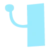 Стикер 25 pastel letters