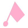 Стикер 13 pastel letters