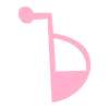 Стикер 28 pastel letters