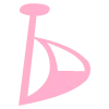 Стикер 35 pastel letters