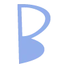 Стикер 3 pastel letters
