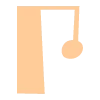Стикер 4 pastel letters