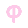 Стикер 21 pastel font