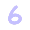 Стикер 55 pastel font
