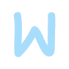 Стикер 45 pastel font