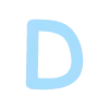 Стикер 34 pastel font