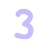 Стикер 9 pastel font