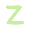 Стикер 46 pastel font