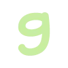 Стикер 58 pastel font