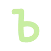 Стикер 27 pastel font
