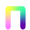 🔠 Эмодзи «Радужные буквы» для Telegram