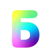 🔠 Эмодзи «Радужные буквы» для Telegram