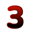 Стикер 9 bright alphabet 3