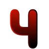Стикер 25 bright alphabet 3