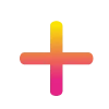 💛 Эмодзи «Яркие жёлто-розовые буквы и значки» для Telegram