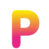 💛 Эмодзи «Яркие жёлто-розовые буквы и значки» для Telegram