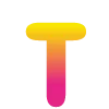 💛 Эмодзи «Яркие жёлто-розовые буквы и значки» для Telegram