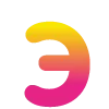 💛 Эмодзи «Яркие жёлто-розовые буквы и значки» для Telegram