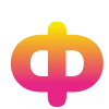 💛 Эмодзи «Яркие жёлто-розовые буквы и значки» для Telegram