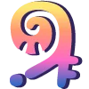 🔠 Эмодзи «bright alphabet 6» для Telegram
