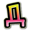 Стикер 5 bright alphabet 7