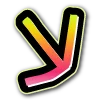 Стикер 21 bright alphabet 7