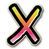 Стикер 23 bright alphabet 7