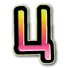 Стикер 24 bright alphabet 7