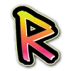 Стикер 52 bright alphabet 7